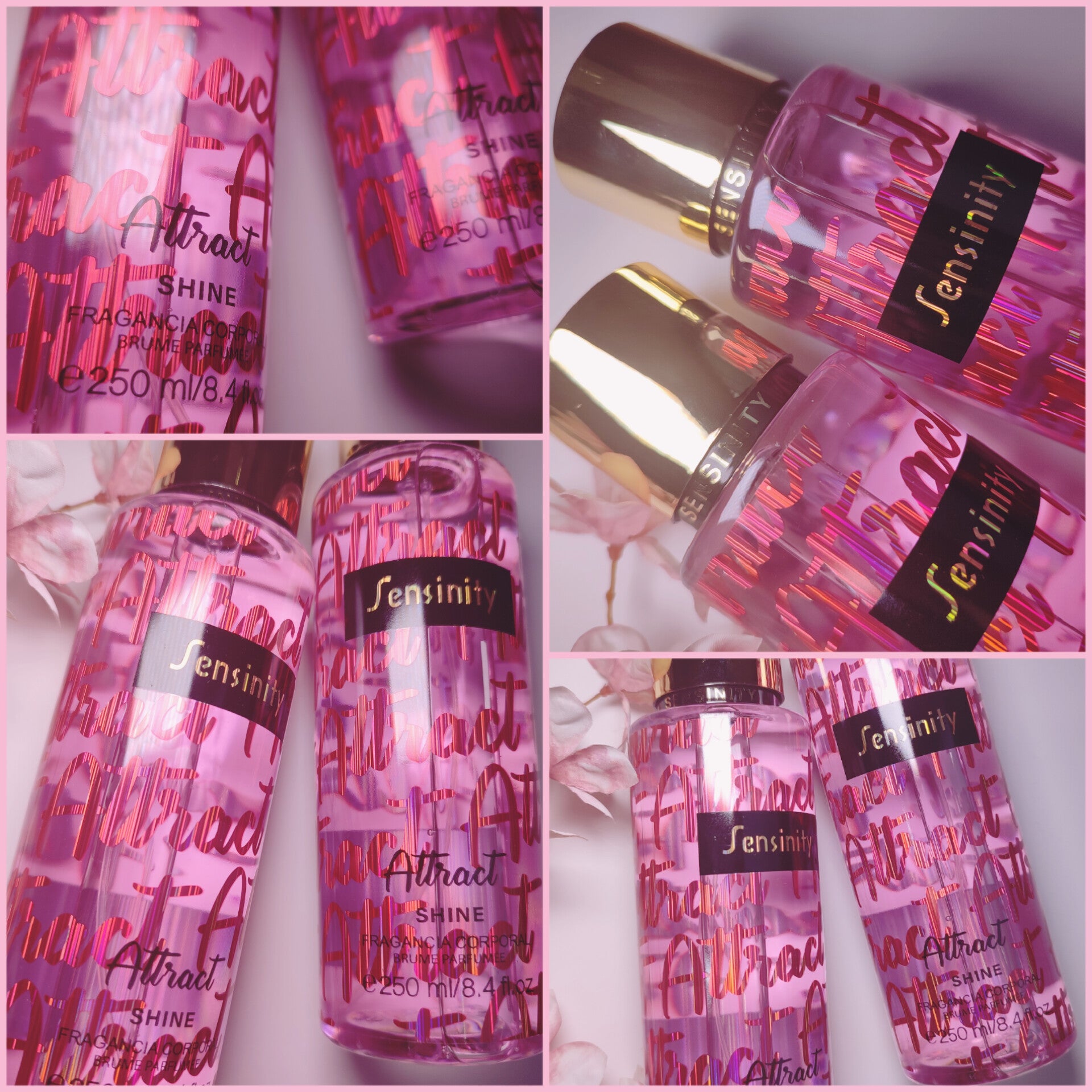 Body Splash Attract Shine