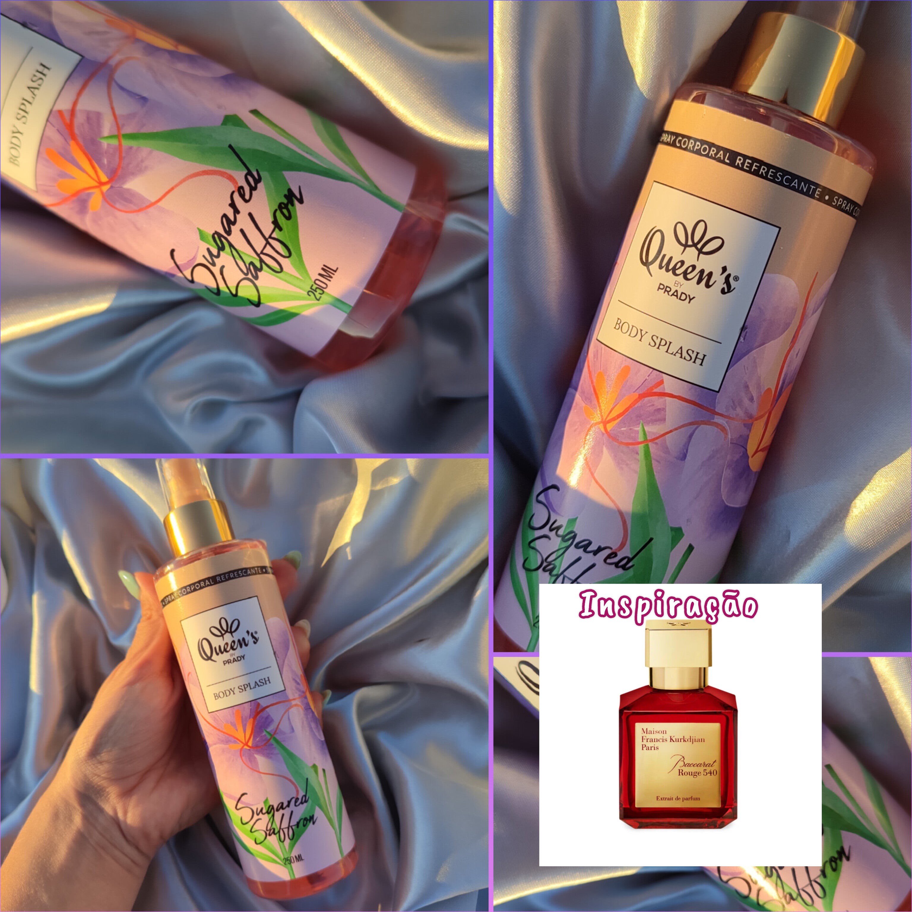 Body Splash Prady Sugared Saffron
