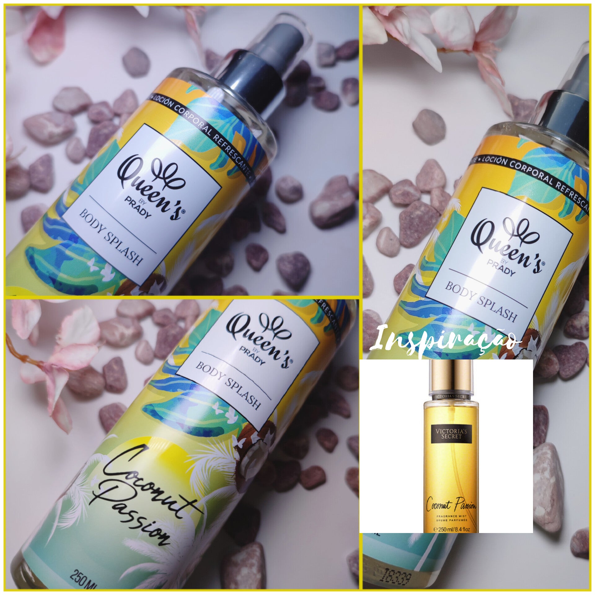 Body Splash Prady Coconut Passion
