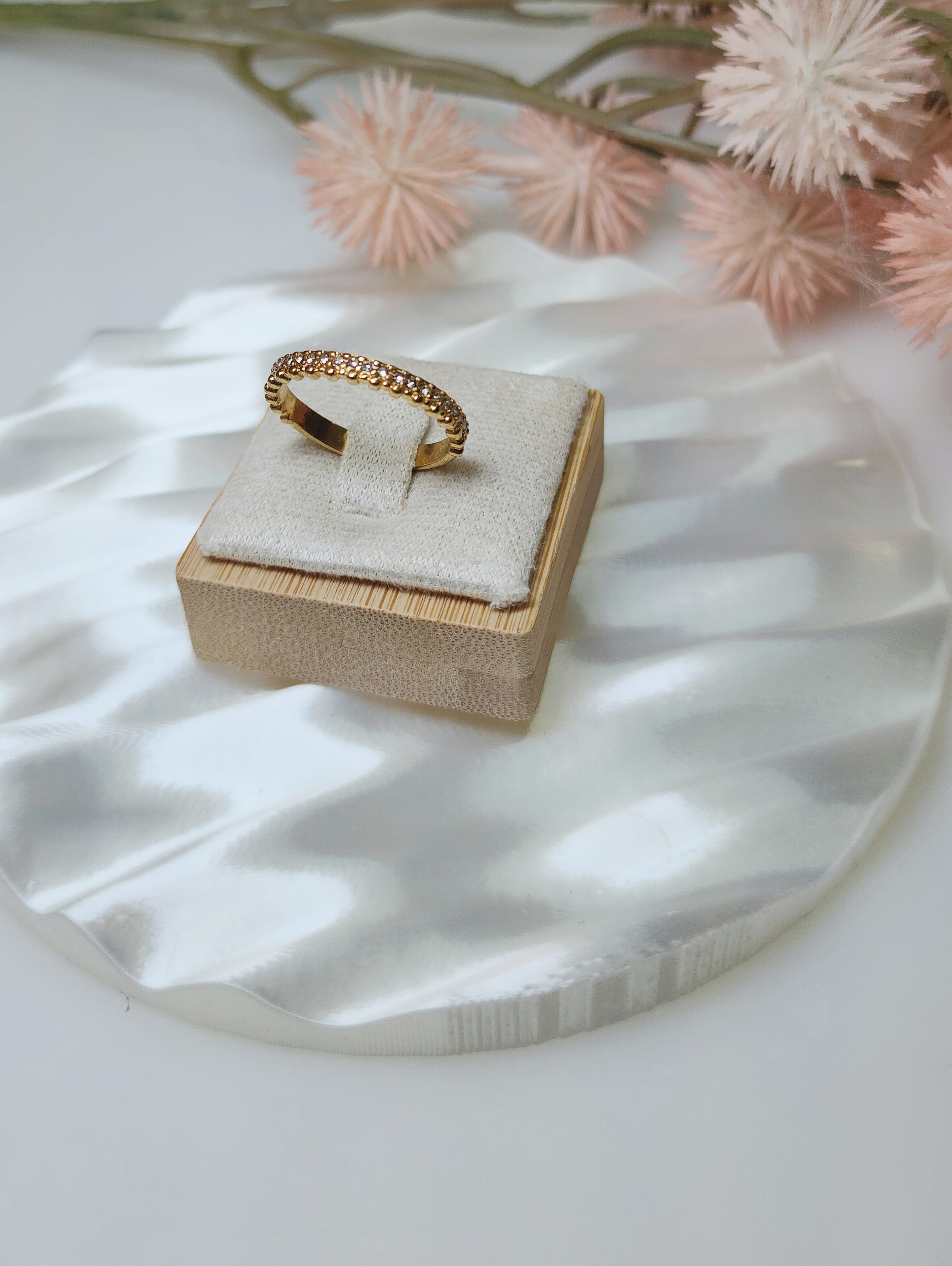 Anel Golden Glow Eternity