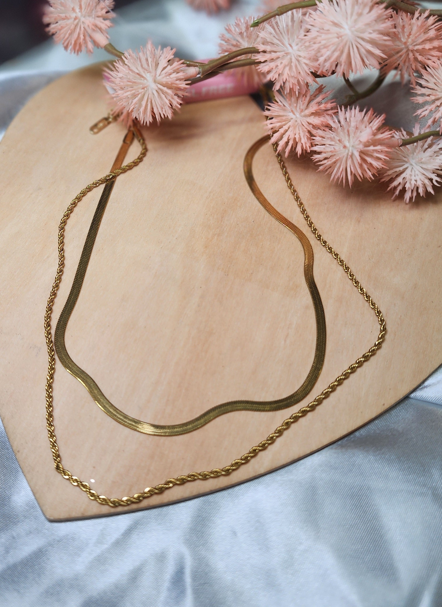 Colar Golden Layered