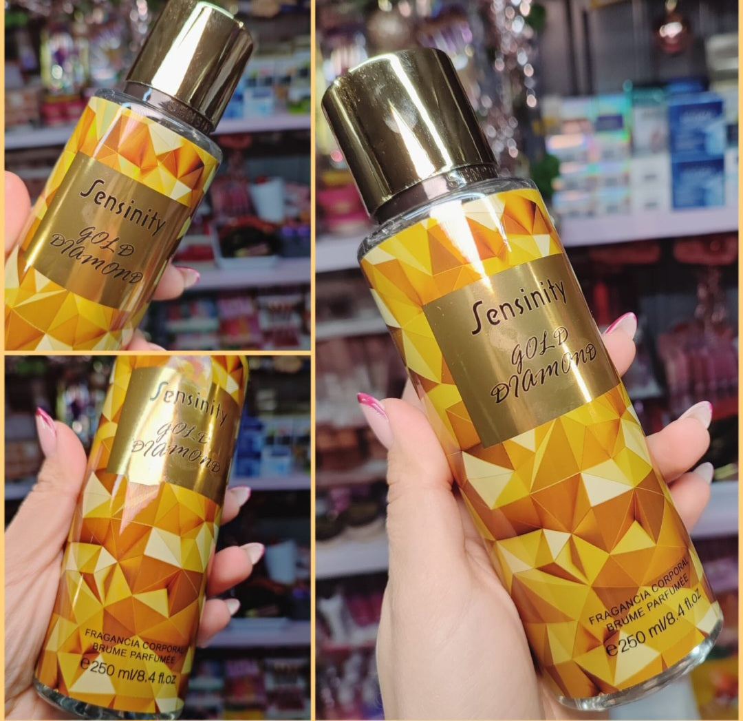 Body Splash Sensinty Gold Diamond