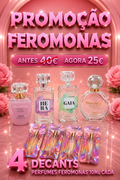 Promoção Decantes 10ml Perfumes Feromonas