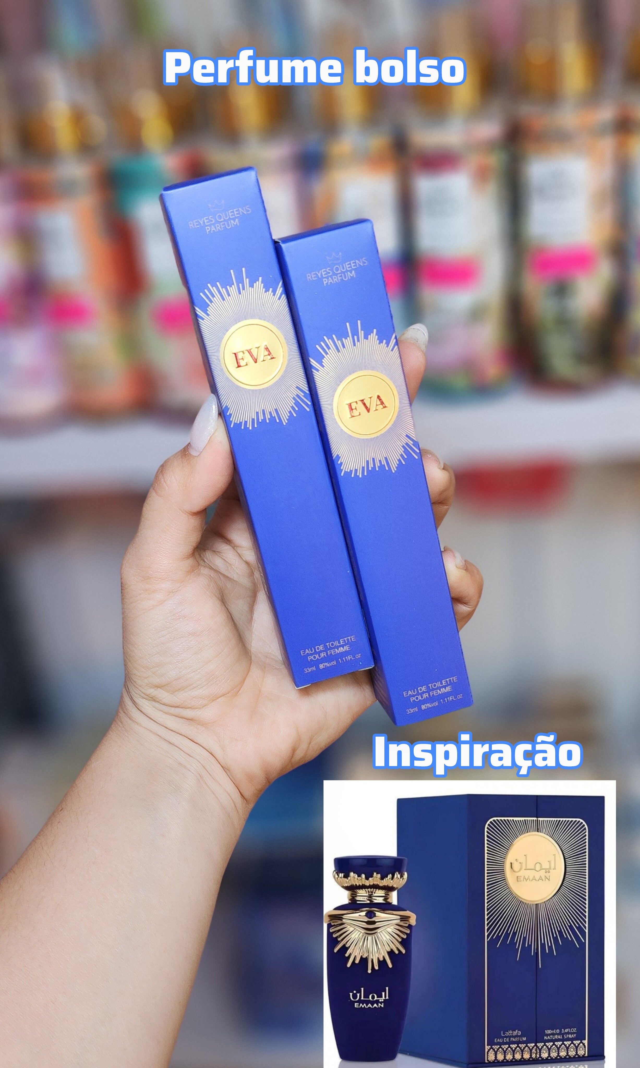 Perfume Bolso Reyes Queens Eva