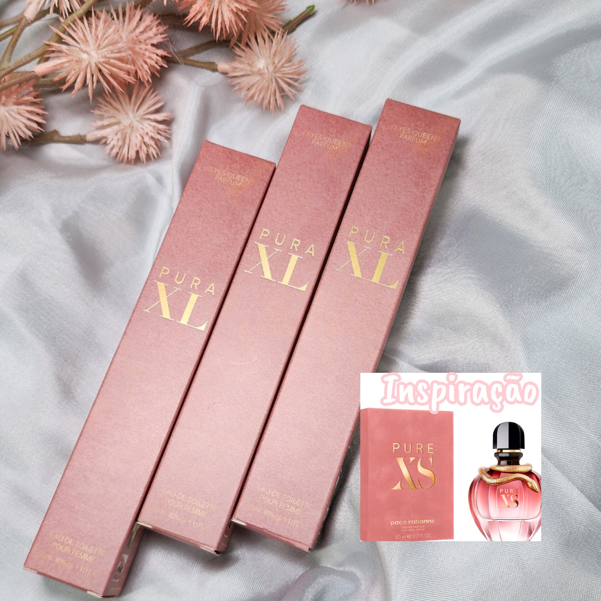 Perfume Bolso Reyes Queens Pure XL