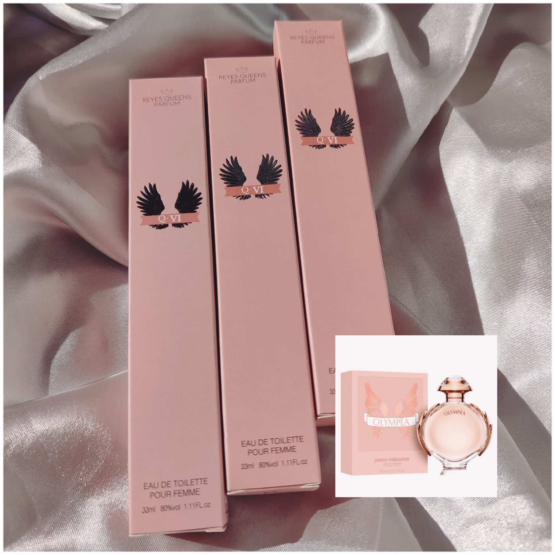 Perfume Bolso Reyes Queens QVI