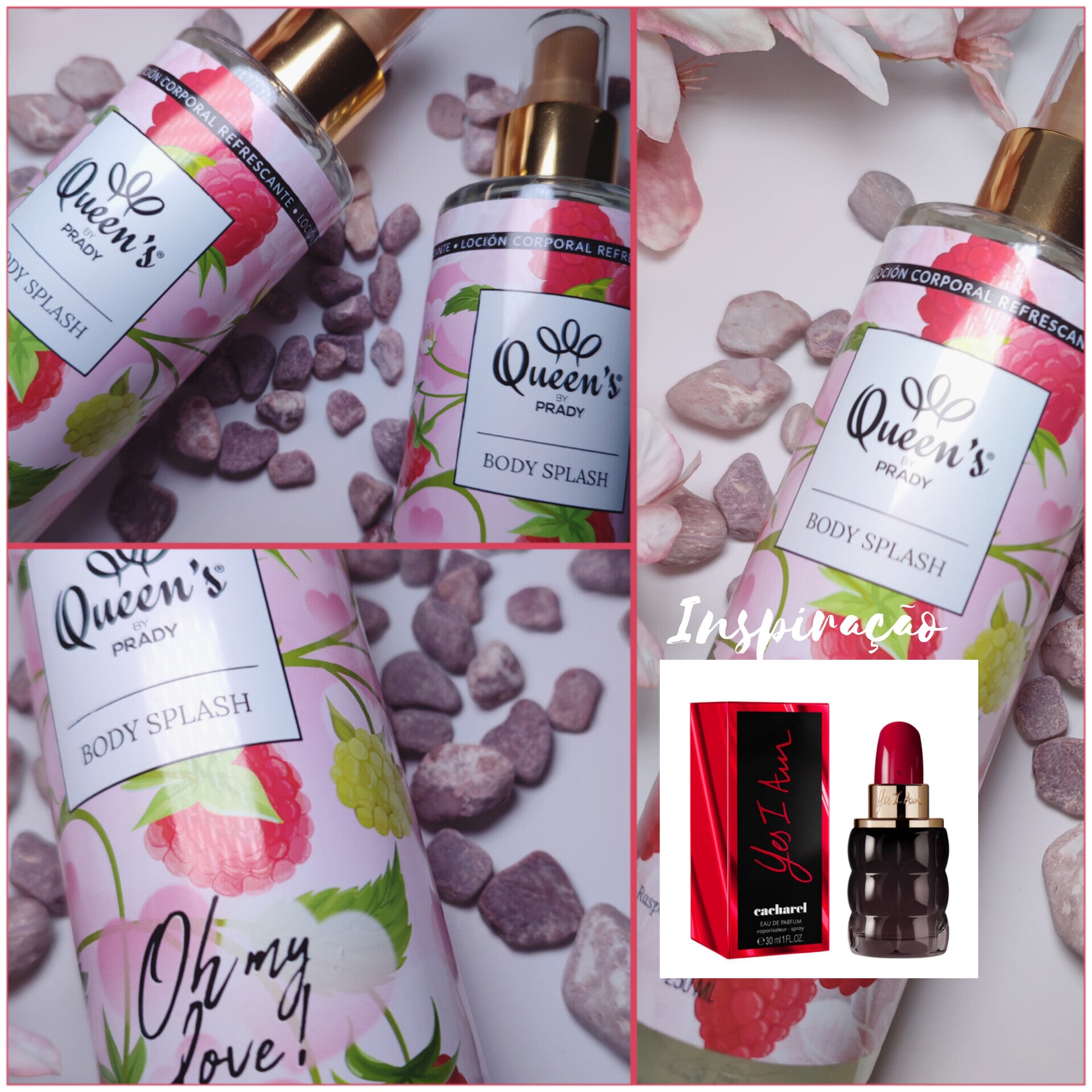Body Splash Prady Oh my love
