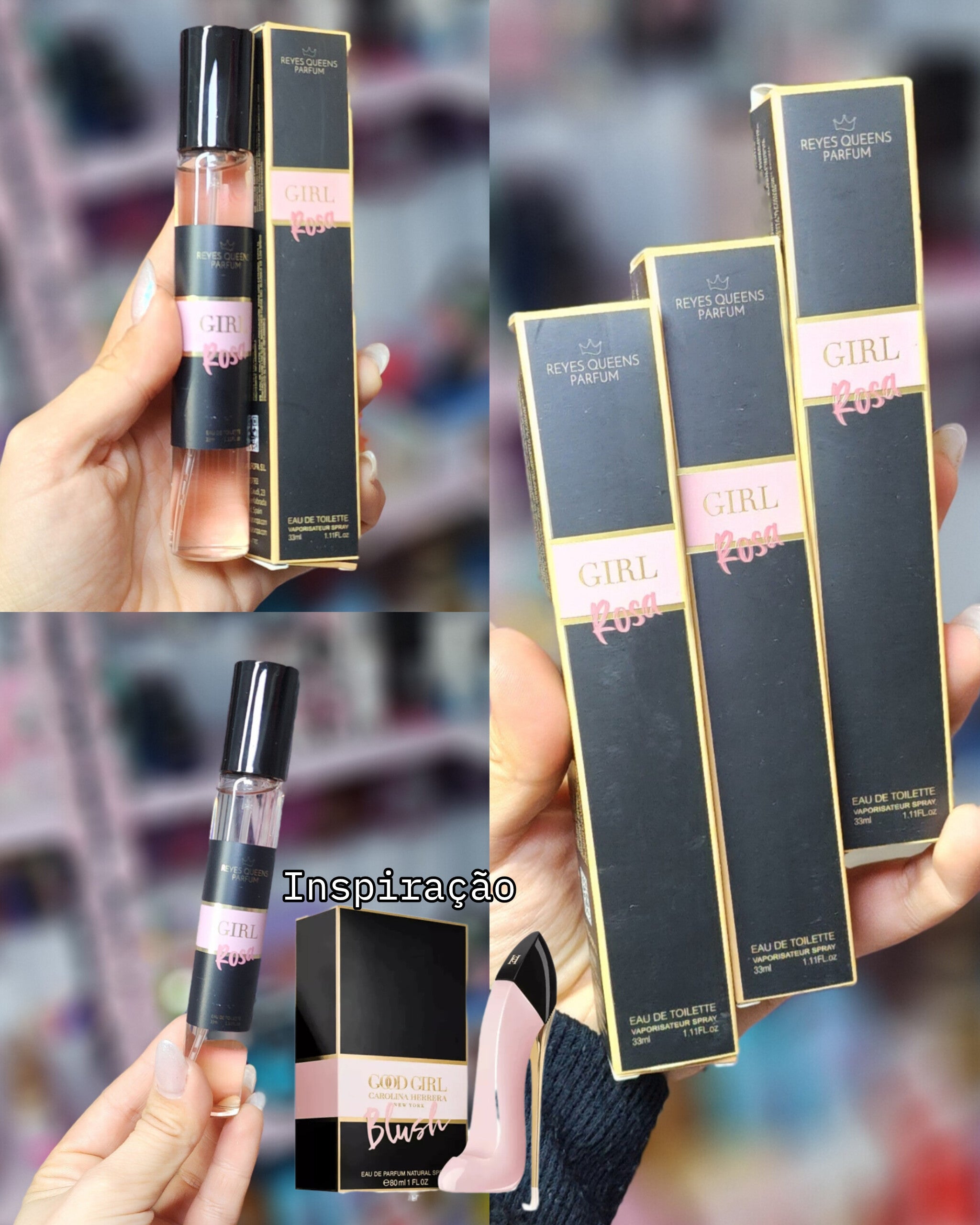 Perfume Bolso Reyes Queens Girl Blush