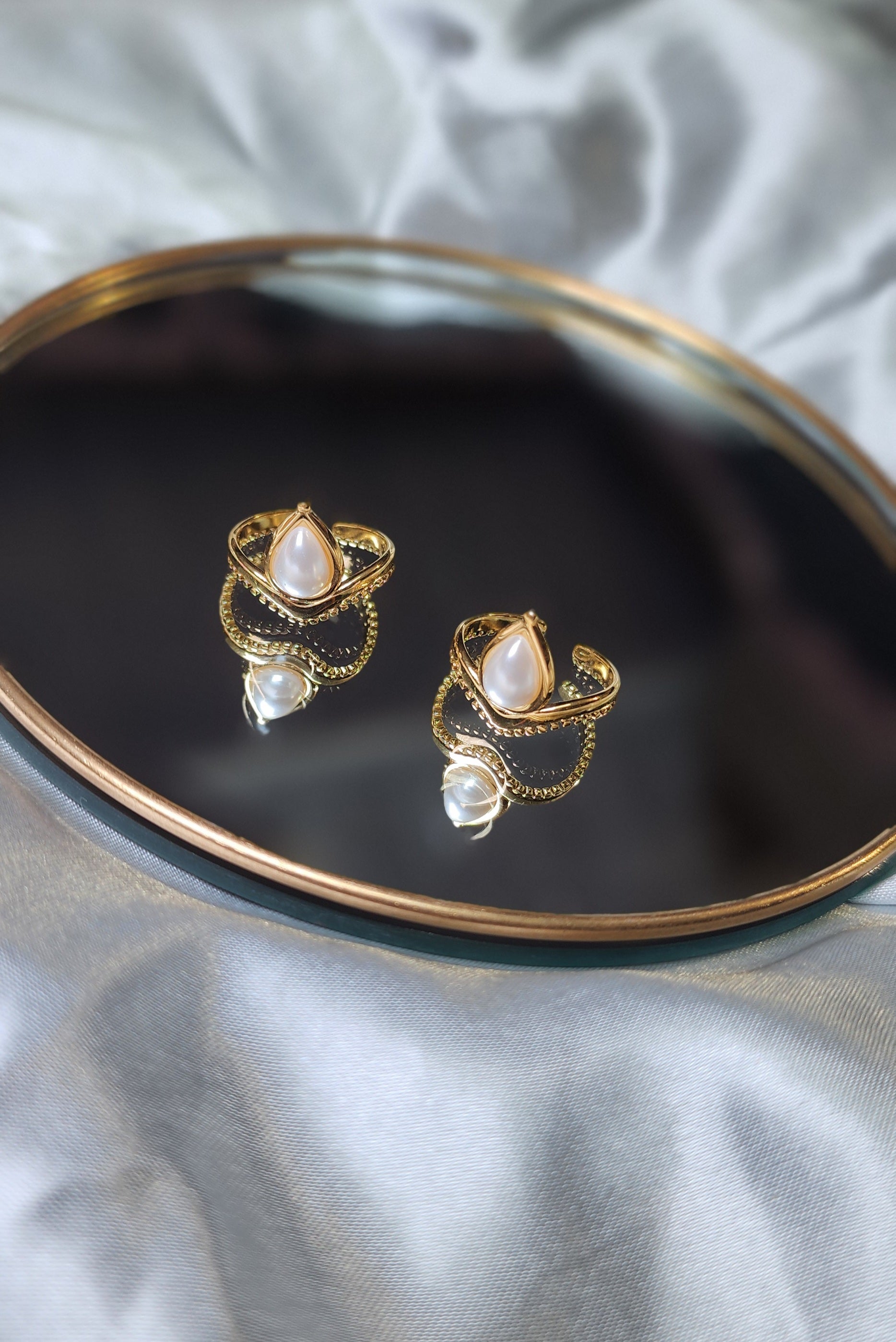 Anel Vintage Pearl