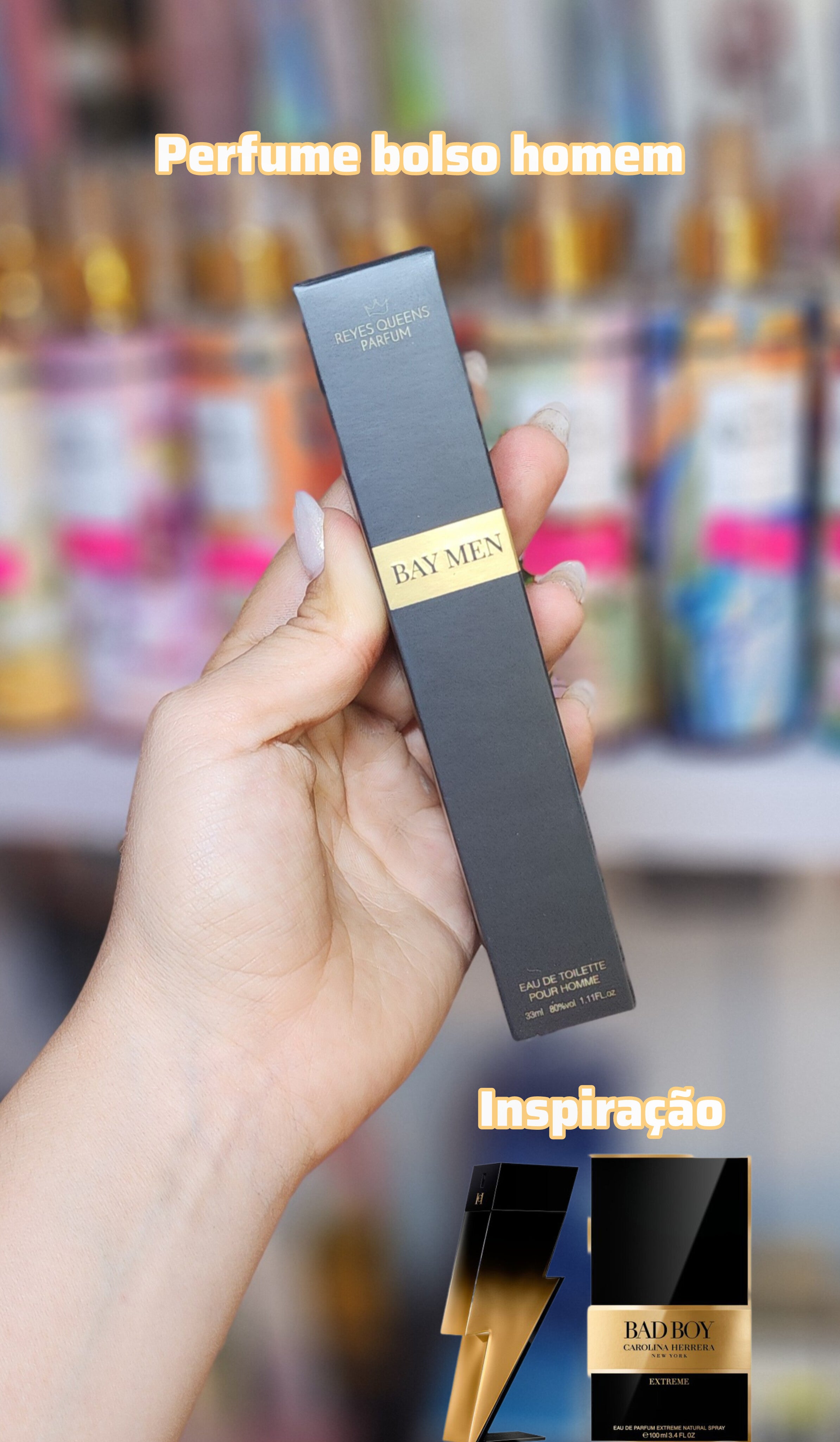 Perfume Bolso Reyes Queens Bay Men