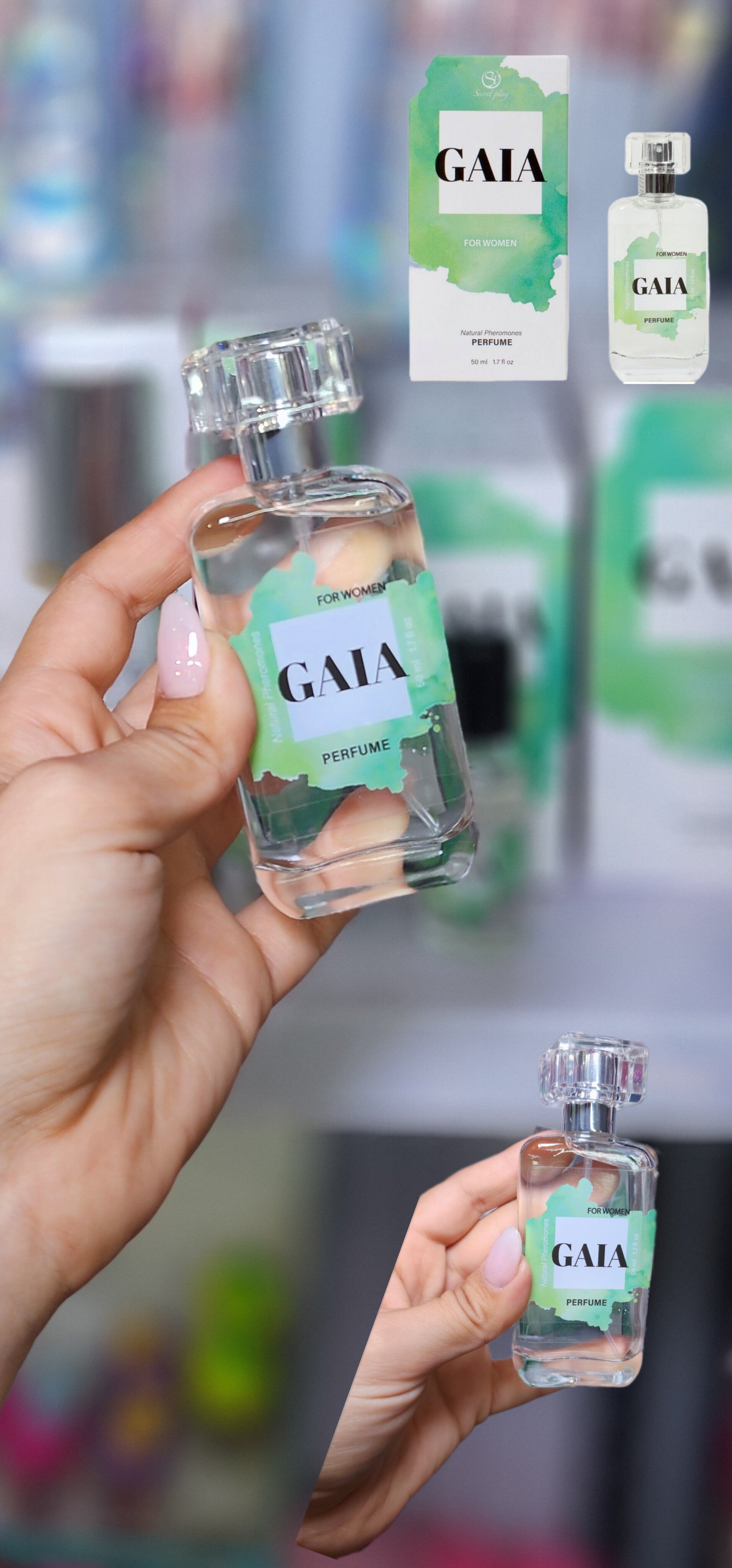 Perfume Gaia Feromonas