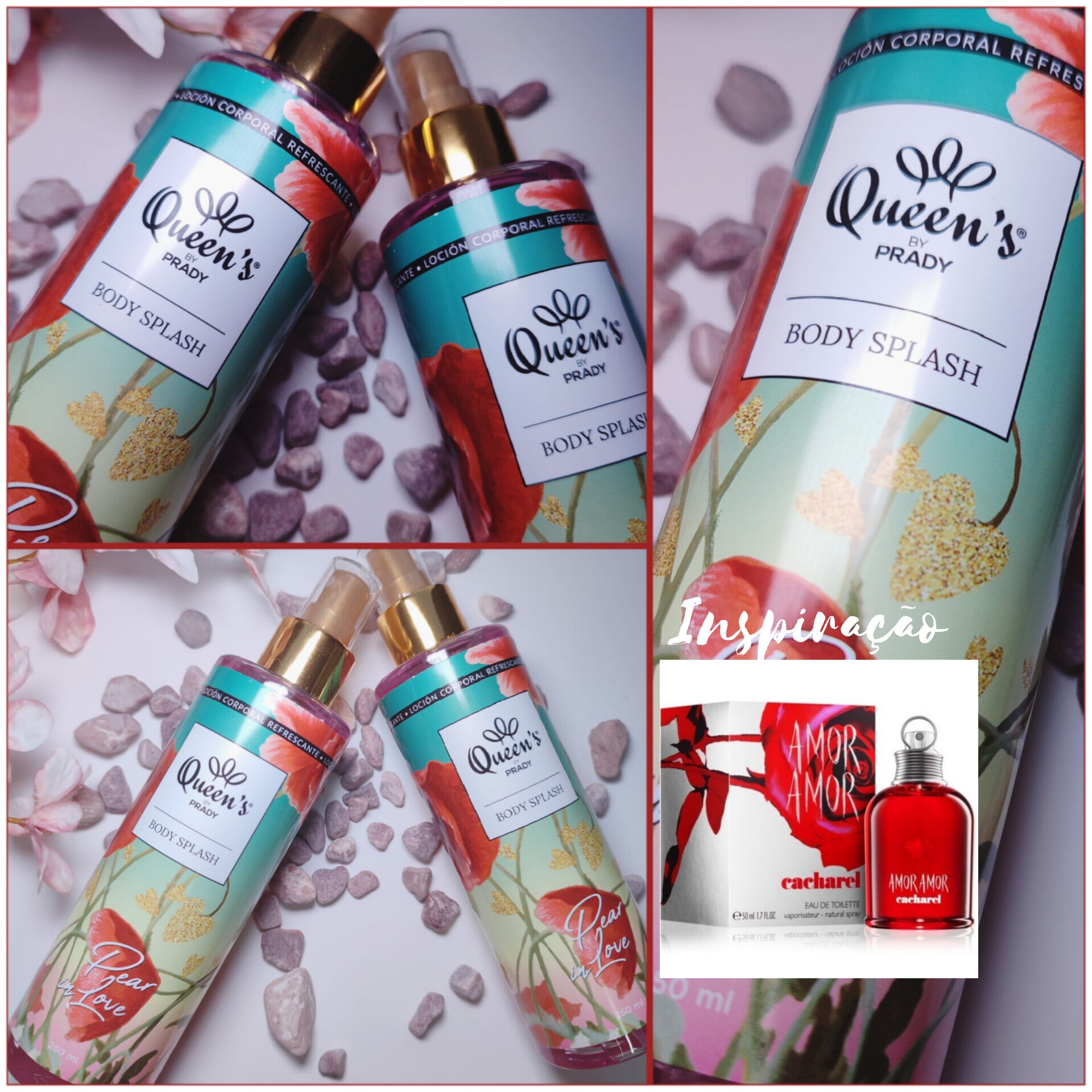 Body Splash Prady Pearl in love