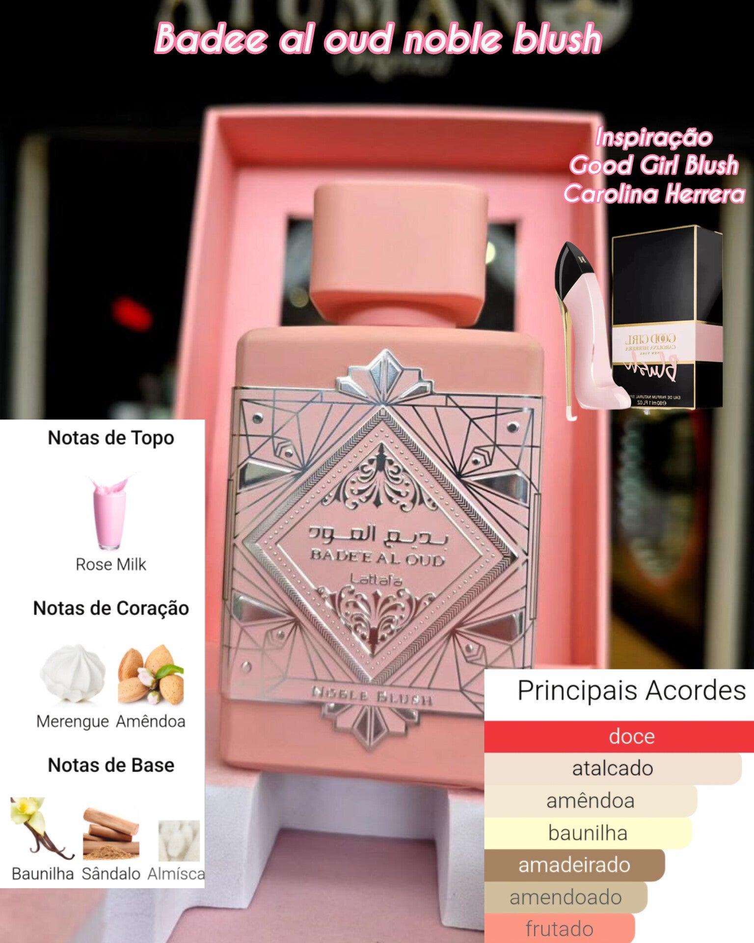 Badde al oud  Noble Blush