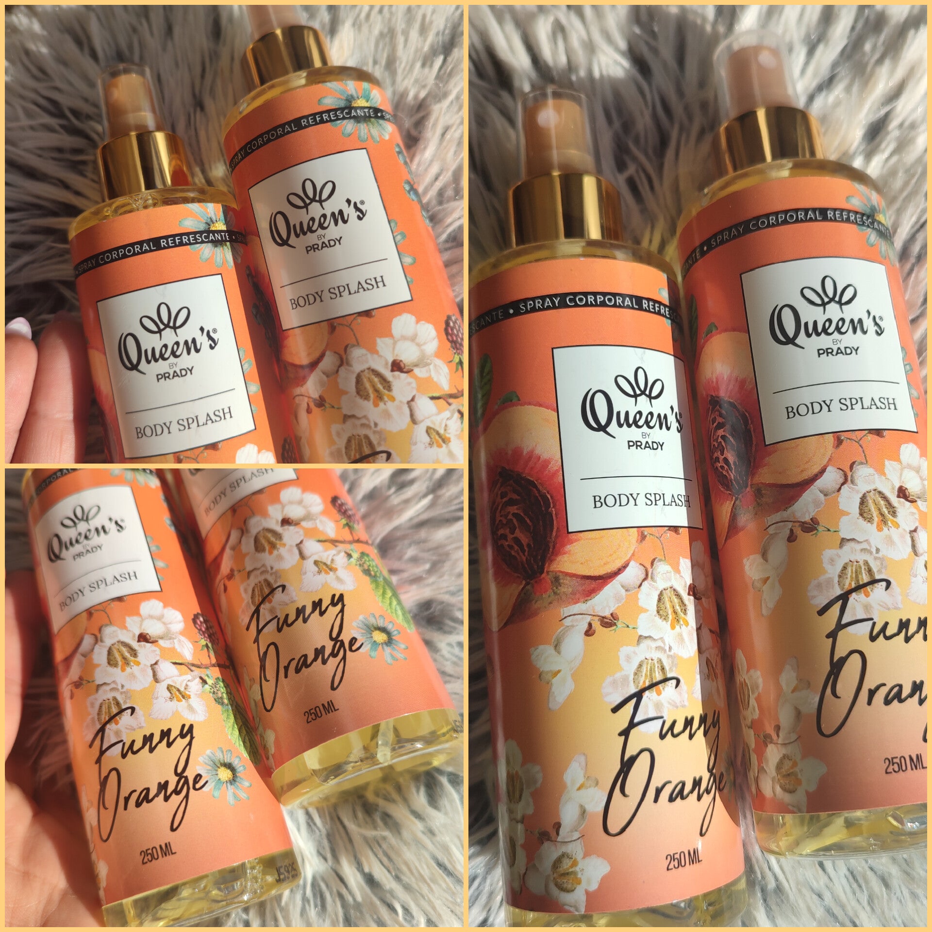 Body Splash Prady Funny Orange